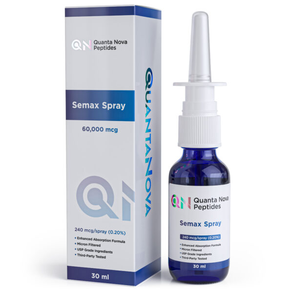 Semax Nasal Spray | 240 mcg per Spray | 250 Sprays | 30 ml